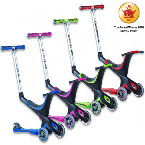 Самокат Globber Evo 5 в 1 Lights Самокат Globber Evo 5 в 1 Lights